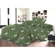 Постільна білизна MirSon Бязь Premium 17-0399 TikTok Green (2200002804233)