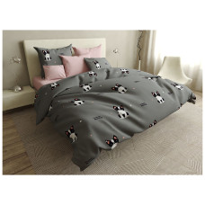 Постільна білизна MirSon Бязь Premium 17-0404 Pekingese Сімейний 160x220 (2200002876018)