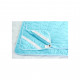 Наматрацник MirSon Eco Light №1725 Silk звичайний Blue 100x200 см (2200002890854)