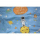 Постільна білизна MirSon Бязь Premium 17-0426 Little astronaut Двоспальний (2200002950022)