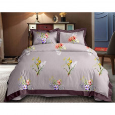 Простирадло MirSon Сатин Premium 22-1249 Wild flower 220х240 см (2200002954129)