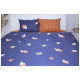 Постільна білизна MirSon Бязь Premium 17-0442 Blue orange 200х220 (2200003074017)