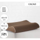 Подушка MirSon ортопедична 6015 Delicate satin Cacao 58х40х10.5 (2200003261158)