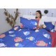 Постільна білизна MirSon Бязь Premium 17-0466 Fish are fabulous King Size (2200003327892)