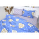 Постільна білизна MirSon Бязь Premium 17-0470 Love lemon Двоспальний (2200003337815)
