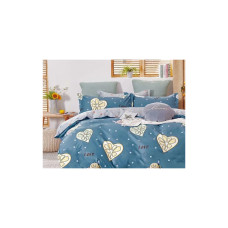 Постільна білизна MirSon Бязь Premium 17-0470 Love lemon King Size (2200003338102)
