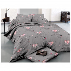 Постільна білизна MirSon Сатин 22-1277 Happy day King Size (2200003575545)