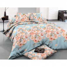 Постільна білизна MirSon Сатин 22-1281 Cherry blossom King Size (2200003584745)