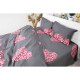 Постільна білизна MirSon Сатин 22-1290 Heart of flowers King Size (2200003605655)