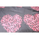 Постільна білизна MirSon Сатин 22-1290 Heart of flowers King Size (2200003605655)