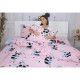 Постільна білизна MirSon Бязь 17-0505 Panda pink Односпальний (2200003619287)