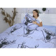 Постільна білизна MirSon Бязь 17-0514 Noble deers King Size (2200003640106)