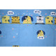 Постільна білизна MirSon Бязь 17-0518 Cat-dog blue Сімейний 160x220 (2200003649963)