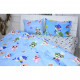 Постільна білизна MirSon Бязь 17-0521 Sharks blue King Size (2200003656060)