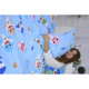 Постільна білизна MirSon Бязь 17-0521 Sharks blue King Size (2200003656060)