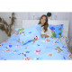 Постільна білизна MirSon Бязь 17-0521 Sharks blue King Size (2200003656060)