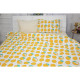 Постільна білизна MirSon Бязь 17-0531 Striped Lemon King Size (2200003678864)