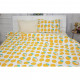 Постільна білизна MirSon Бязь 17-0531 Striped Lemon Сімейний 160x220 (2200003679601)