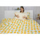 Постільна білизна MirSon Бязь 17-0531 Striped Lemon Сімейний 160x220 (2200003679601)