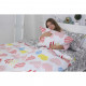 Постільна білизна MirSon Бязь 17-0532 Bright hearts 220х240 (2200003782523)