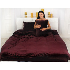 Постільна білизна MirSon Велюр Winter Frost 28-0002 Excalibur Velvet Євро (2200003992090)