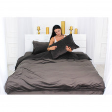 Постільна білизна MirSon Велюр Winter Frost 28-0003 Brown Velvet King Size (2200003993622)