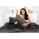 Постільна білизна MirSon Велюр Winter Frost 28-0003 Brown Velvet King Size (2200003993622)