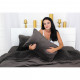 Постільна білизна MirSon Велюр Winter Frost 28-0003 Brown Velvet Двоспальний (2200003993660)