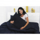 Постільна білизна MirSon Велюр Winter Frost 28-0006 Navy blue Velvet Сімейний (2200003998900)