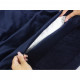 Постільна білизна MirSon Велюр Winter Frost 28-0006 Navy blue Velvet Сімейний (2200003998900)