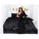 Постільна білизна MirSon Велюр Winter Frost 28-0007 Black Velvet King Size (2200004000381)