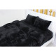 Постільна білизна MirSon Велюр Winter Frost 28-0007 Black Velvet Євро (2200004000466)