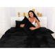 Постільна білизна MirSon Велюр Winter Frost 28-0007 Black Velvet Євро (2200004000466)