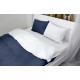 Постільна білизна MirSon Велюр Winter Frost 28-0001 + 28-0006 Bellflower Velvet 143х210 (2200004004600)