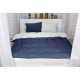 Постільна білизна MirSon Велюр Winter Frost 28-0001 + 28-0006 Bellflower Velvet 200х220 (2200004004648)