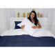 Постільна білизна MirSon Велюр Winter Frost 28-0001 + 28-0006 Bellflower Velvet 2х143х210 (2200004004655)