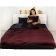 Постільна білизна MirSon Велюр Winter Frost 28-0007 + 28-0002 Poinsettia Velvet 160х220 (2200004007410)