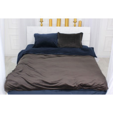 Постільна білизна MirSon Велюр Winter Frost 28-0005 + 28-0006 Tagetes Velvet 160х220 (2200004007816)