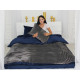 Постільна білизна MirSon Велюр Winter Frost 28-0005 + 28-0006 Tagetes Velvet 160х220 (2200004007816)