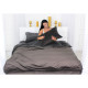 Постільна білизна MirSon Велюр Winter Frost 28-0005 + 28-0003 Anemone Velvet 200х220 (2200004009049)