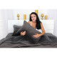 Постільна білизна MirSon Велюр Winter Frost 28-0005 + 28-0003 Anemone Velvet 200х220 (2200004009049)