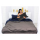 Постільна білизна MirSon Велюр Winter Frost 28-0006 + 28-0003 Arabis Velvet 2х143х210 (2200004009452)