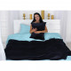 Постільна білизна MirSon Велюр Winter Terry 28-0030 Geranium King Size (2200004020440)