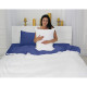 Постільна білизна MirSon Велюр Winter Delicate 28-0054 Myosotis King Size (2200004031217)