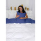 Постільна білизна MirSon Велюр Winter Delicate 28-0054 Myosotis King Size (2200004031217)