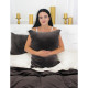 Постільна білизна MirSon Велюр Winter Delicate 28-0068 Camelia King Size (2200004036816)