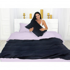 Постільна білизна MirSon Велюр Winter Delicate 28-0077 Miosotide King Size (2200004039619)
