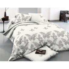 Постільна білизна MirSon Сатин 22-1279-1 Butterflies at dawn 160х220 (2200004109312)