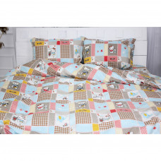 Постільна білизна MirSon Бязь Ranforce Elite 17-0501 Hello kitty 110х140 дитячий (2200004664439)
