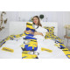 Постільна білизна MirSon Бязь Ranforce Elite 17-0506 Minions 175х210 двоспальний (2200004672489)